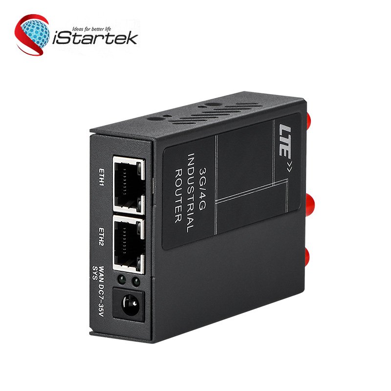 Industrial IoT M2M Advertising Marketing Simcard 12V Car WiFi LTE 3G 4G Industrial Router for Buses